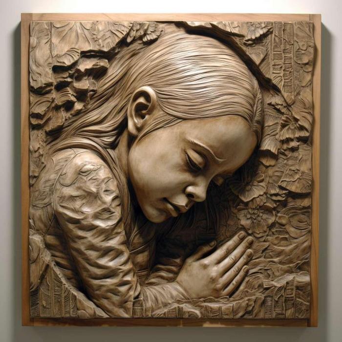 نموذج ثلاثي الأبعاد لآلة CNC 3D Art 